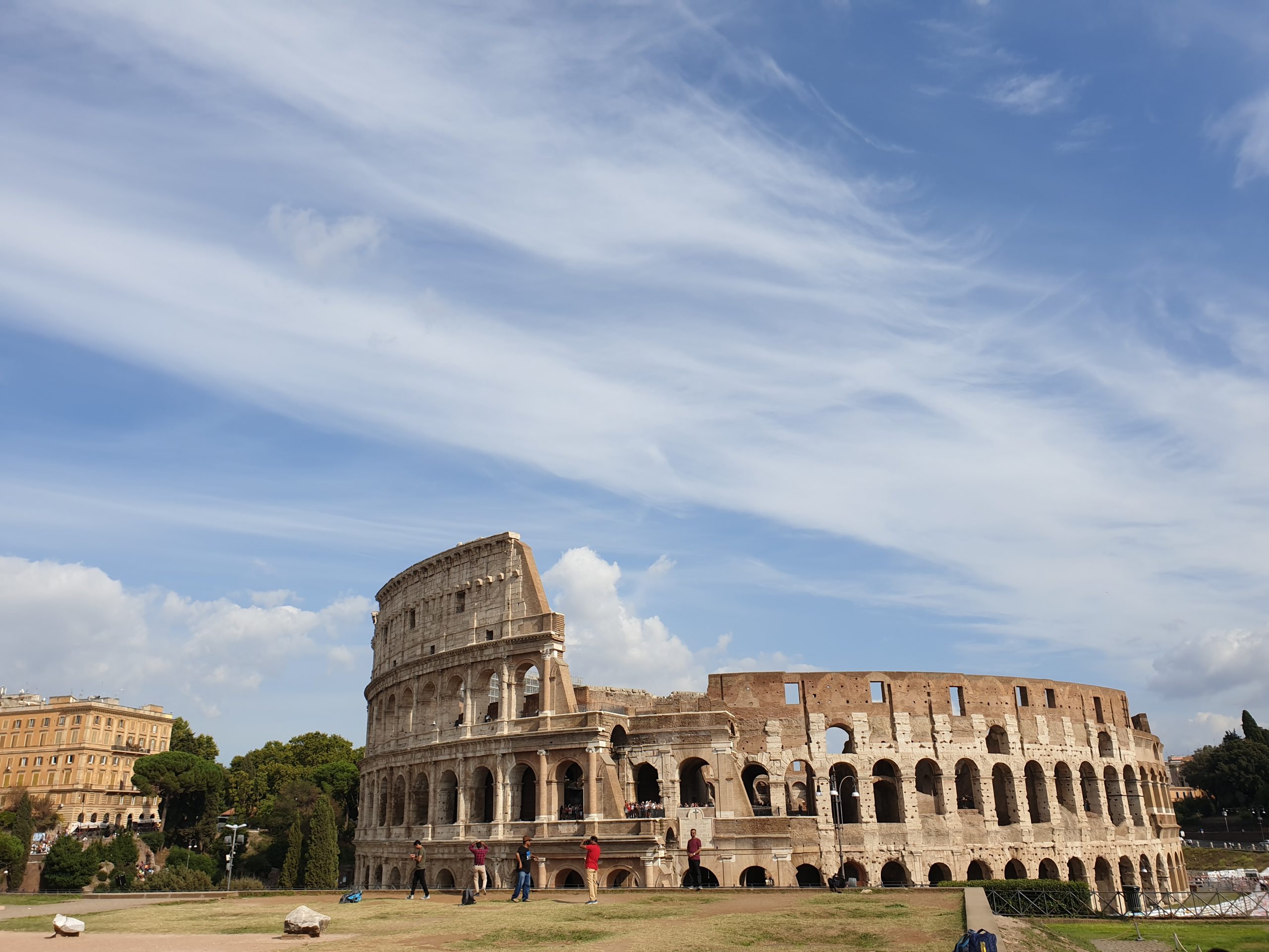 Coliseo romano monumento espectacular Roma