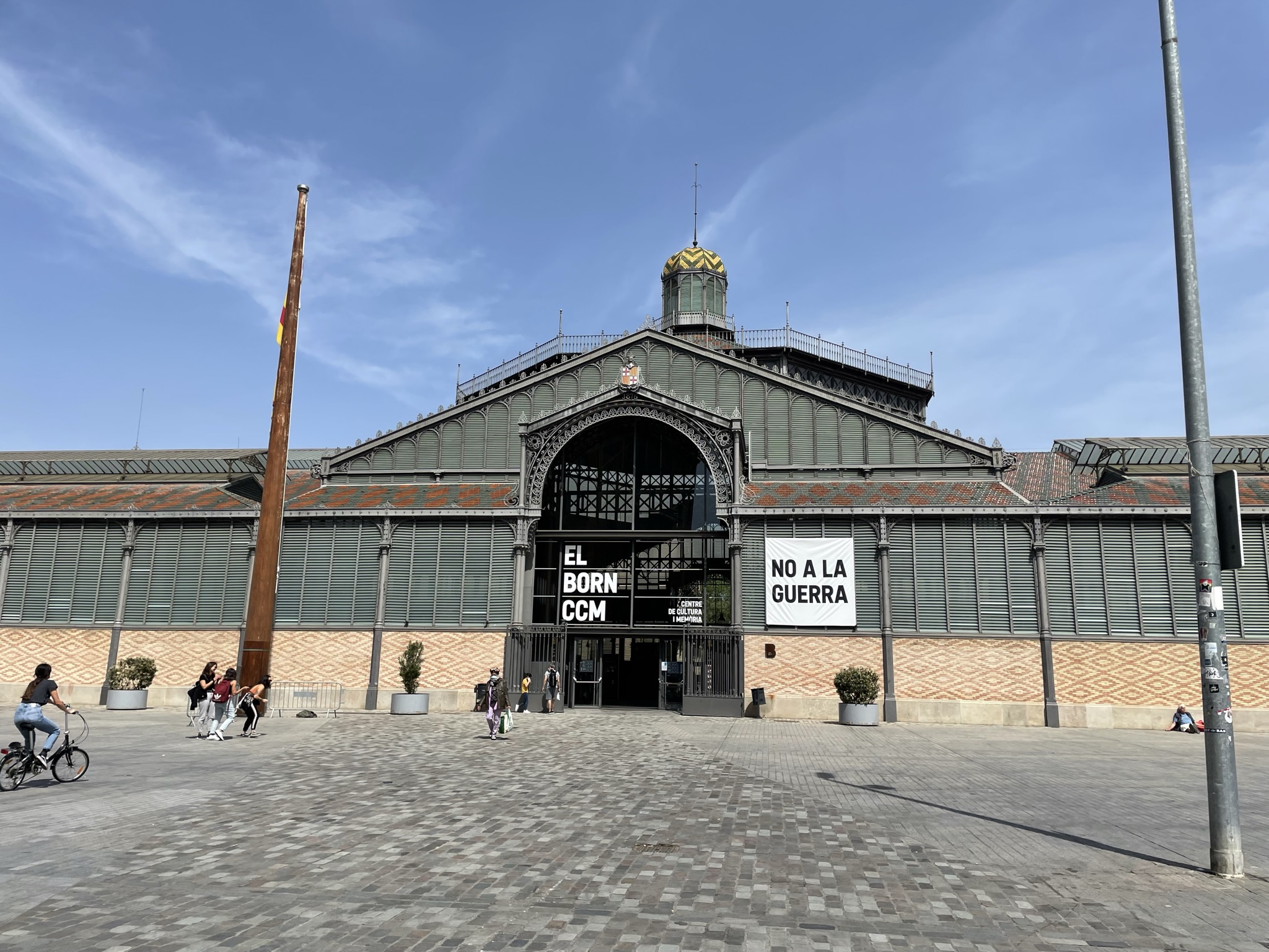 Born Centre de Cultura i Memòria en Barcelona, antiguo mercado del barrio del Born