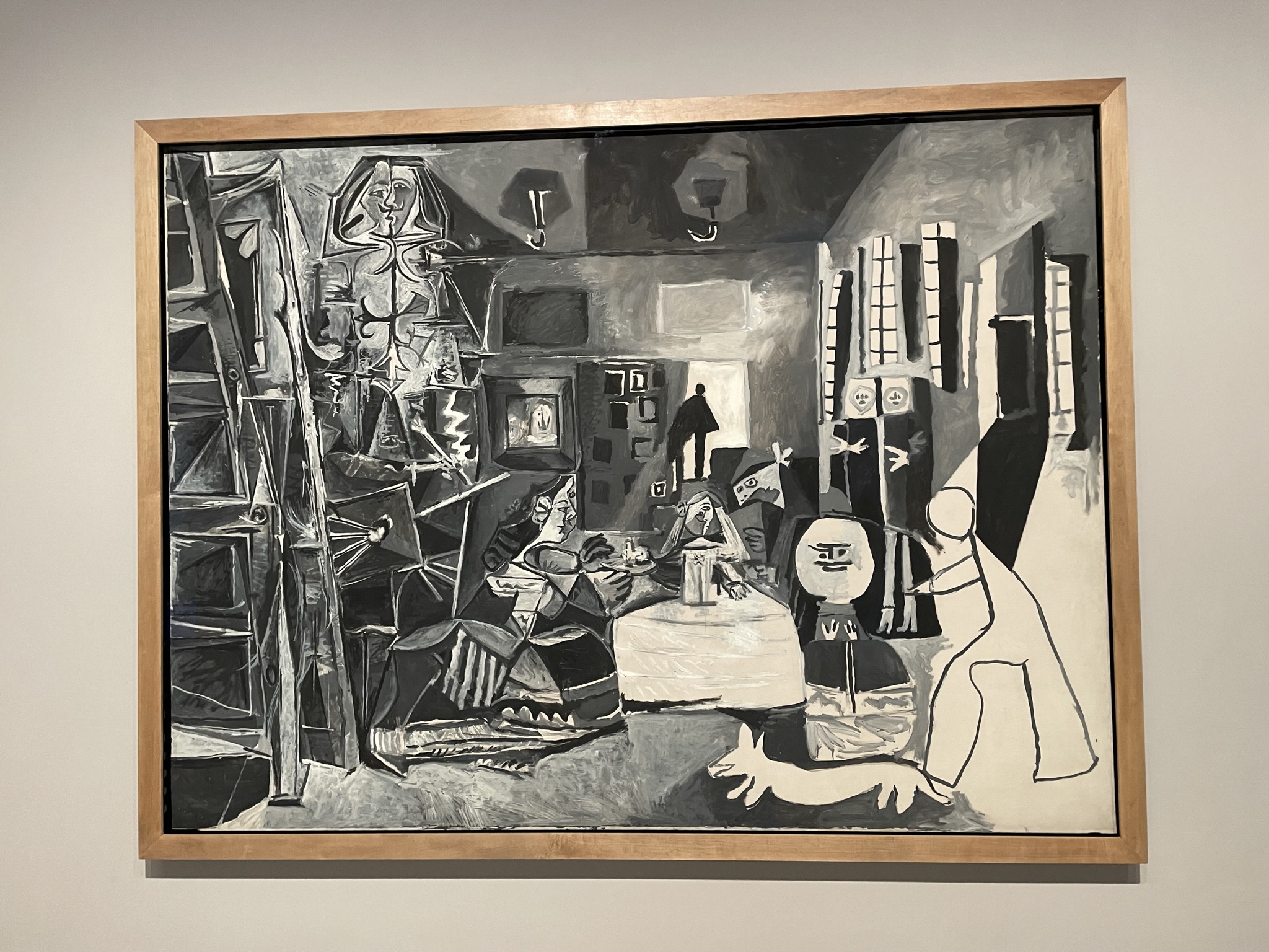 Obra de Picasso expuesta en el Museo Picasso de Barcelona