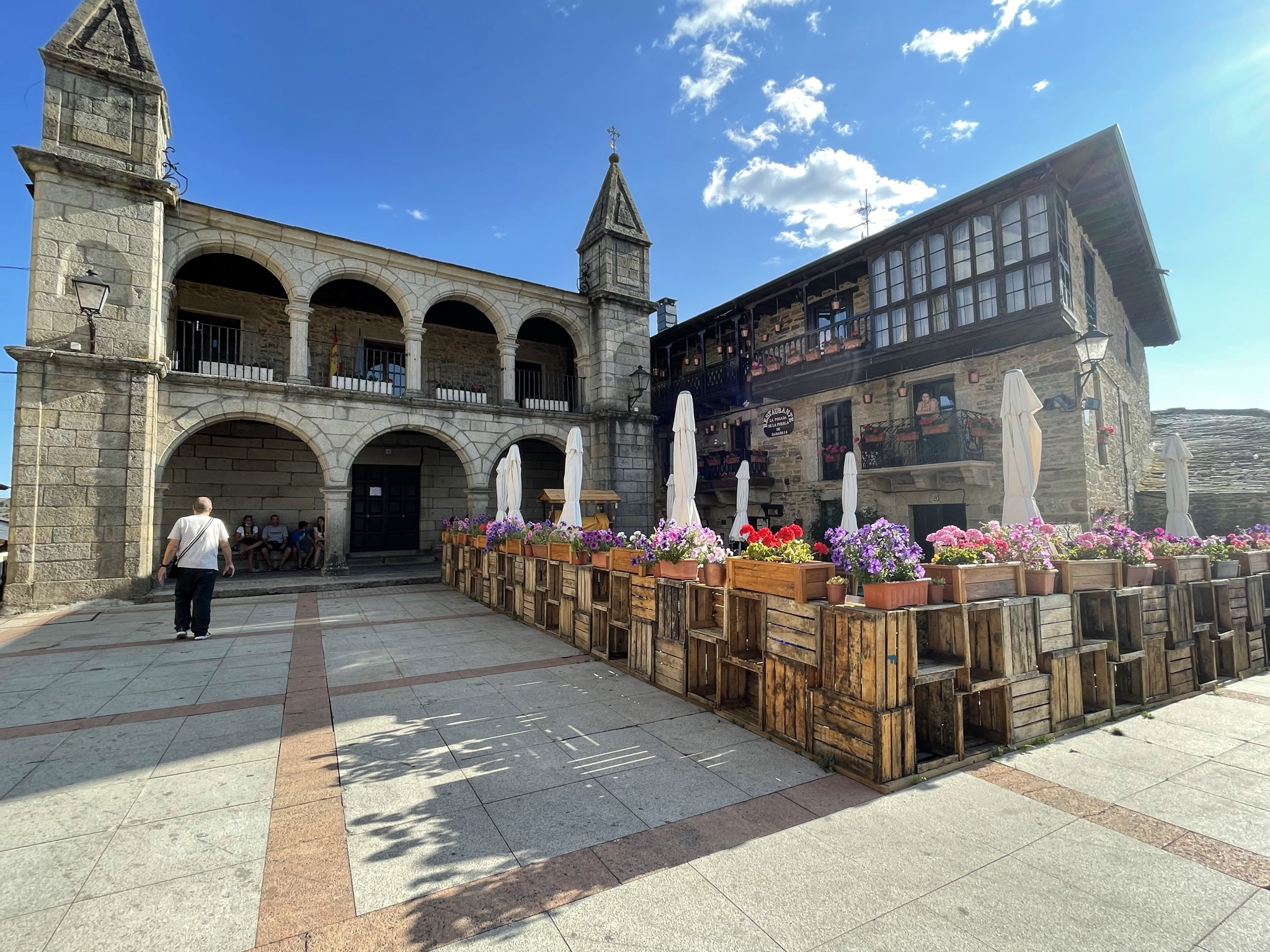Plaza mayor de Puebla de sanabria