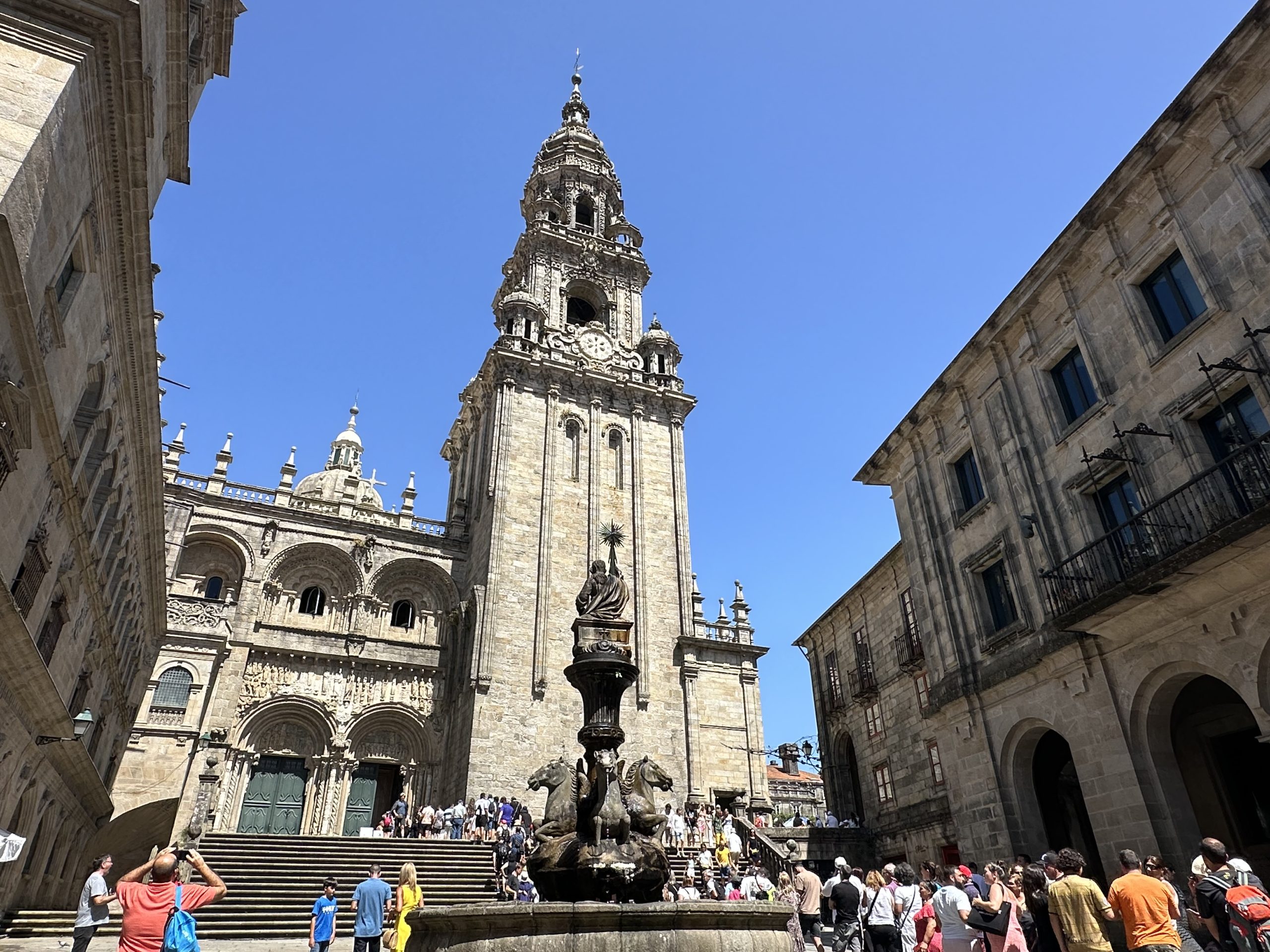 Plaza das praterias santiago