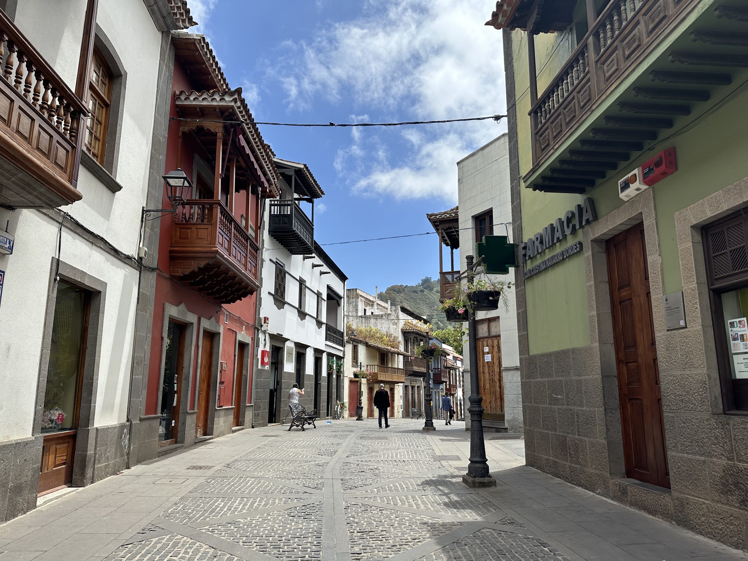 calle de centro de Teror Gran canaria