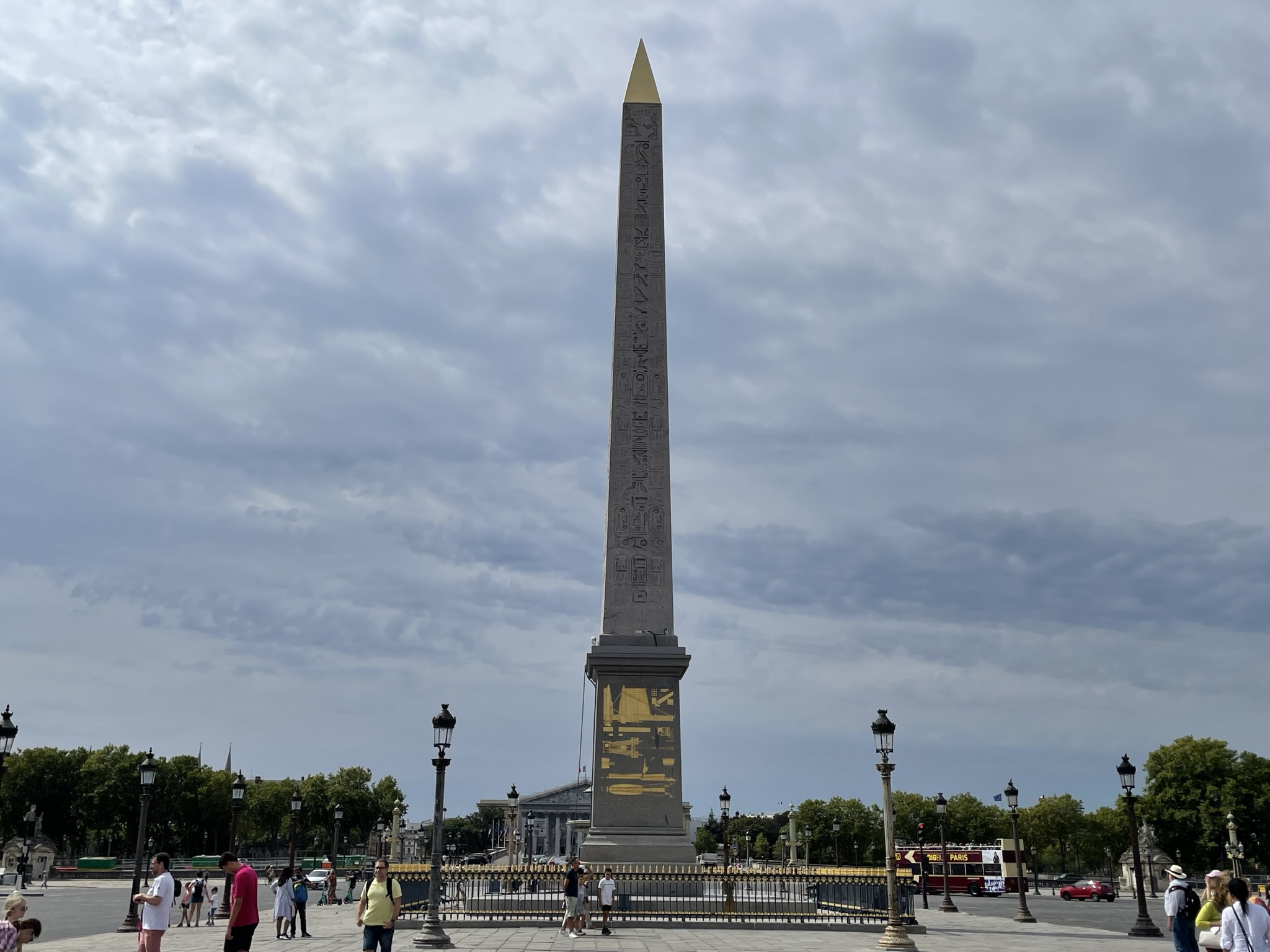 Obelisco de la Plaza de la Concordia en París