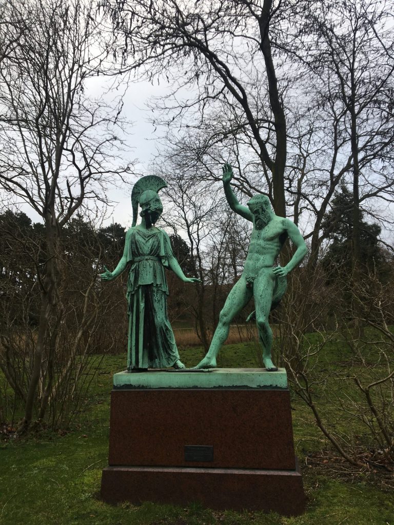 jardín botánico escultura
