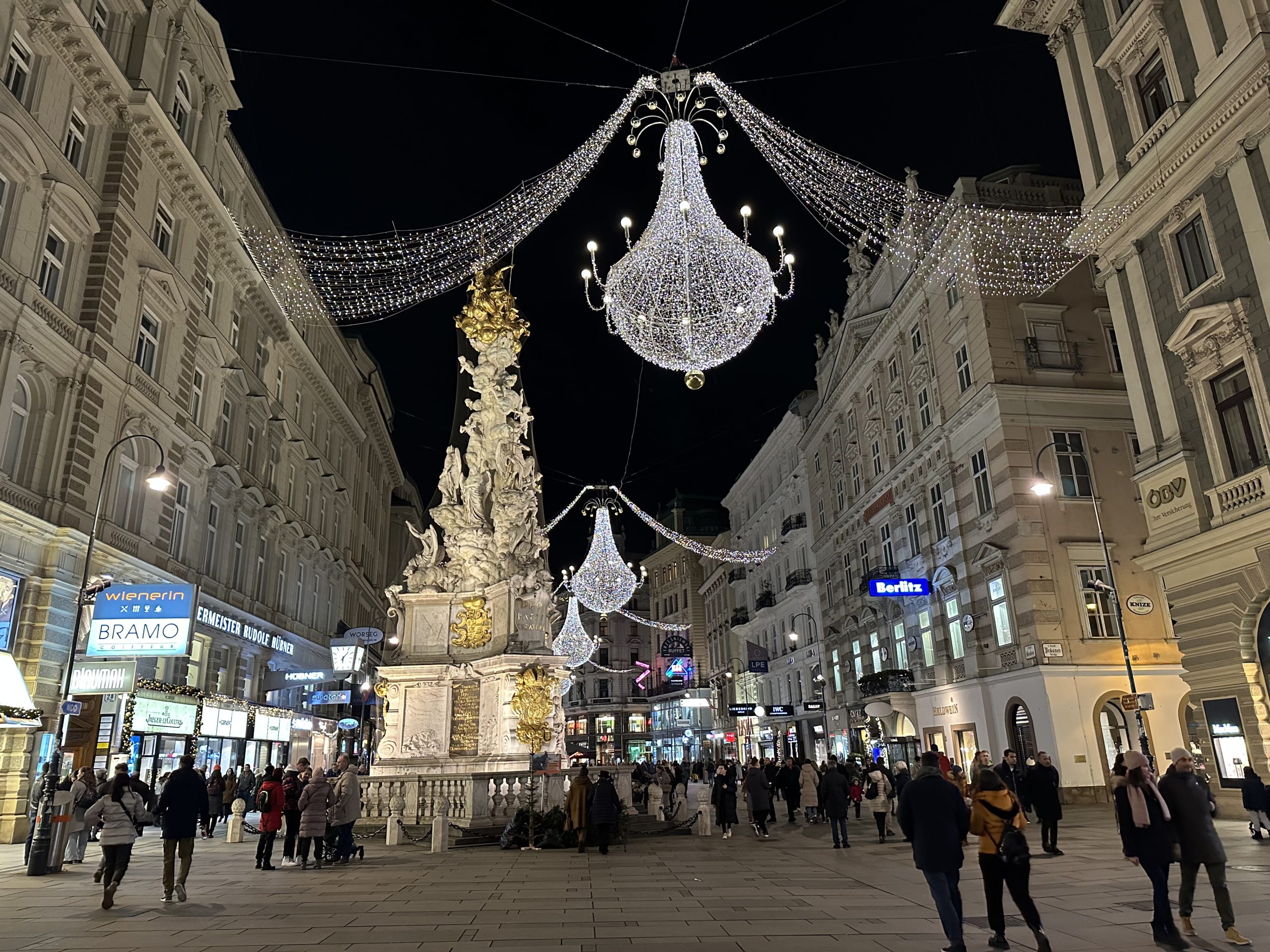 Graben en Viena, una de las calles más elegantes del centro