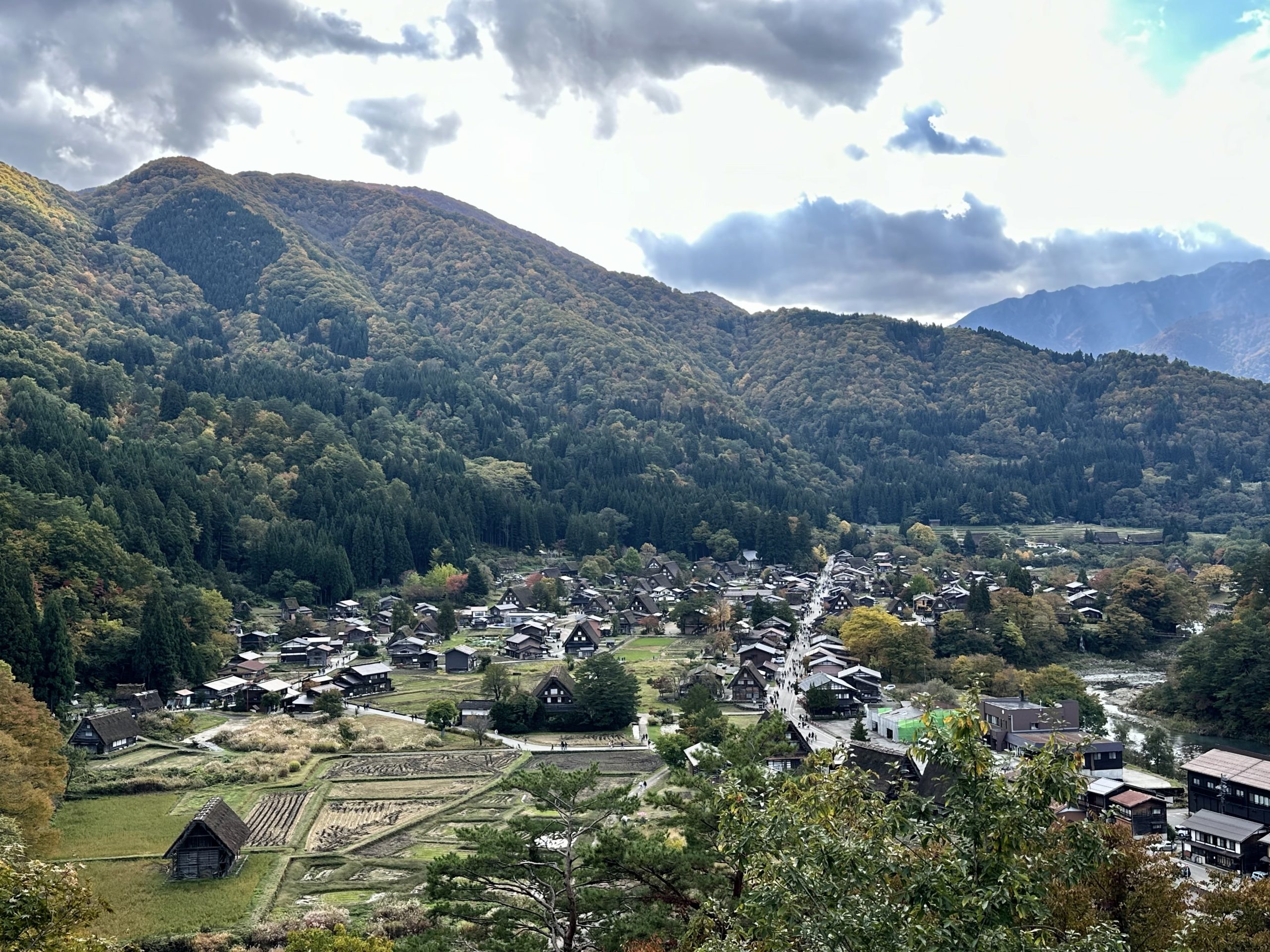 Mirador en Shirakawa