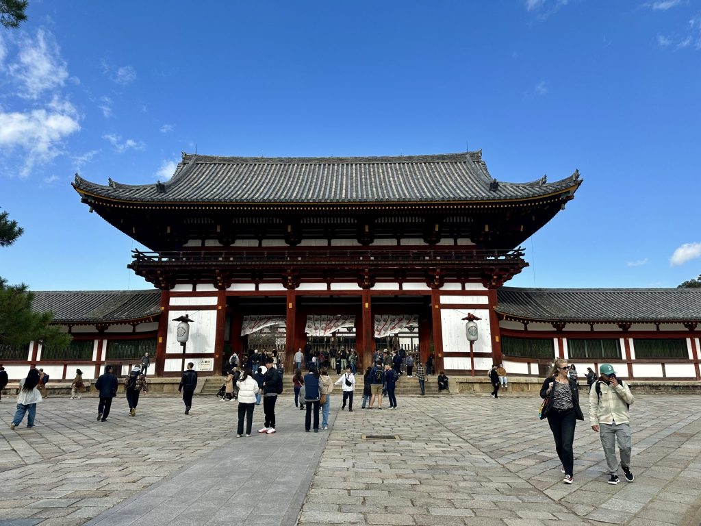 puerta Templo Todai Ji Nara Japón