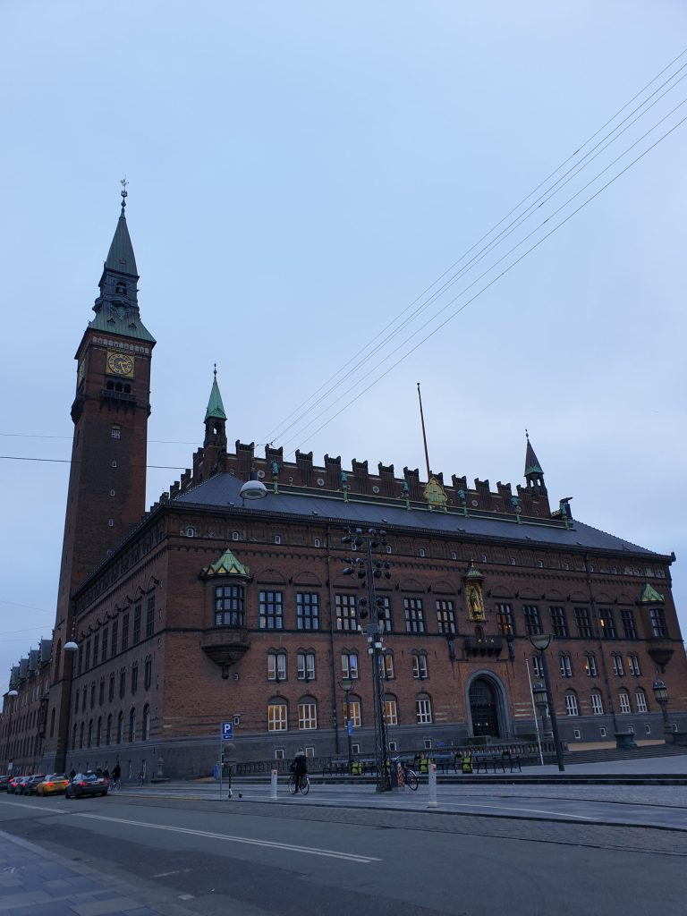 Rådhuspladsen plaza del ayuntamiento copenhague