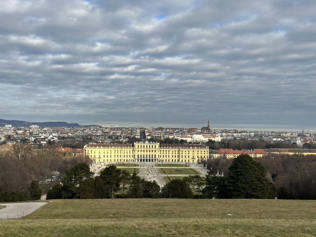 Vistas de Viena desde la Gloriette de Schönbrunn