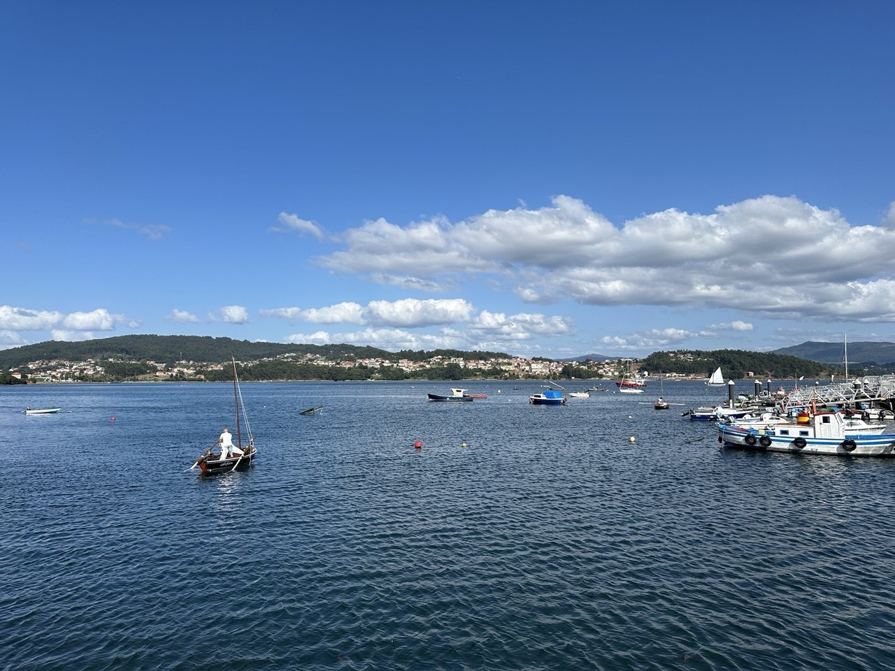 Vistas al mar en Combarro