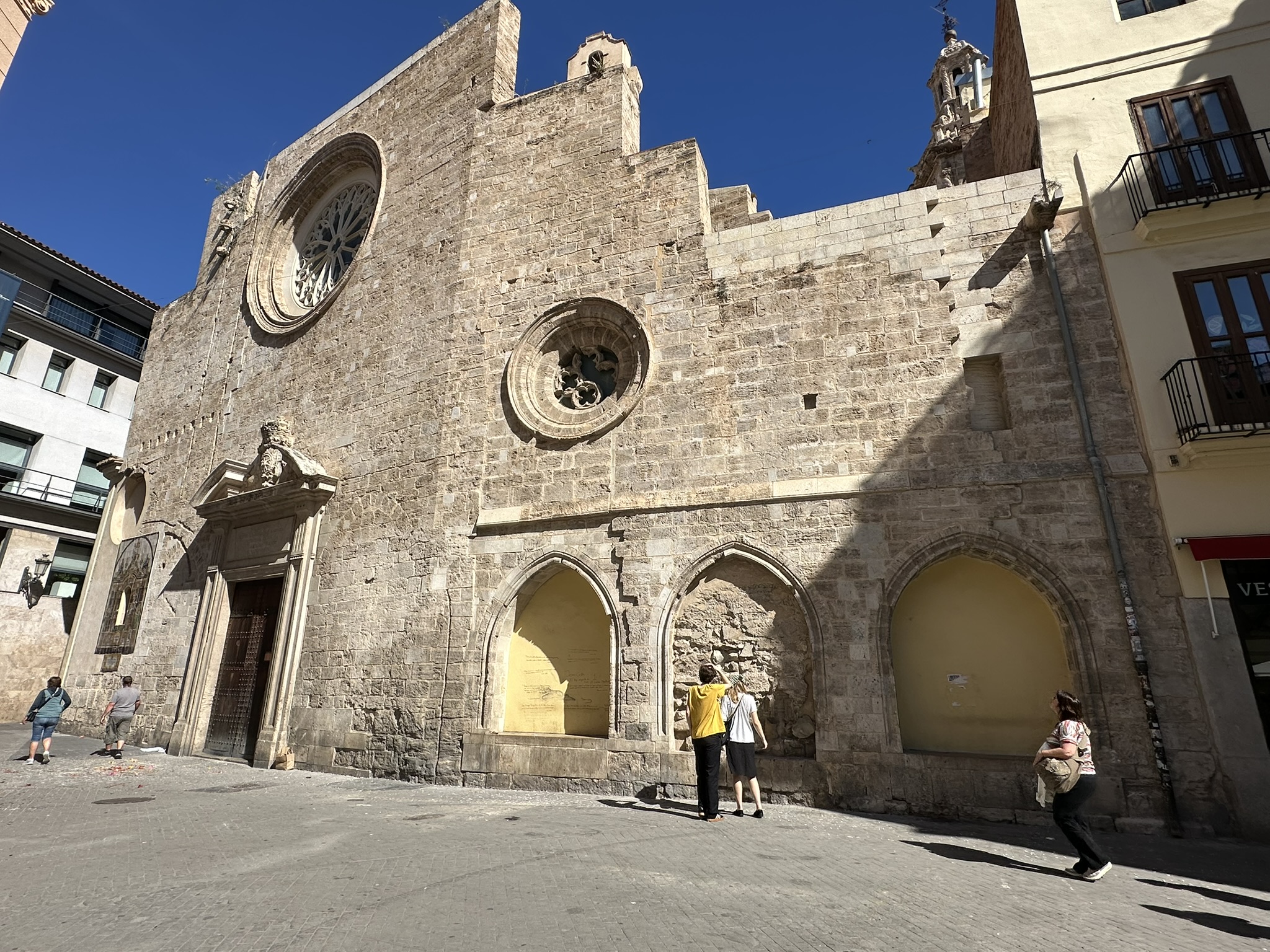 Iglesia de santa catalina en Valencia