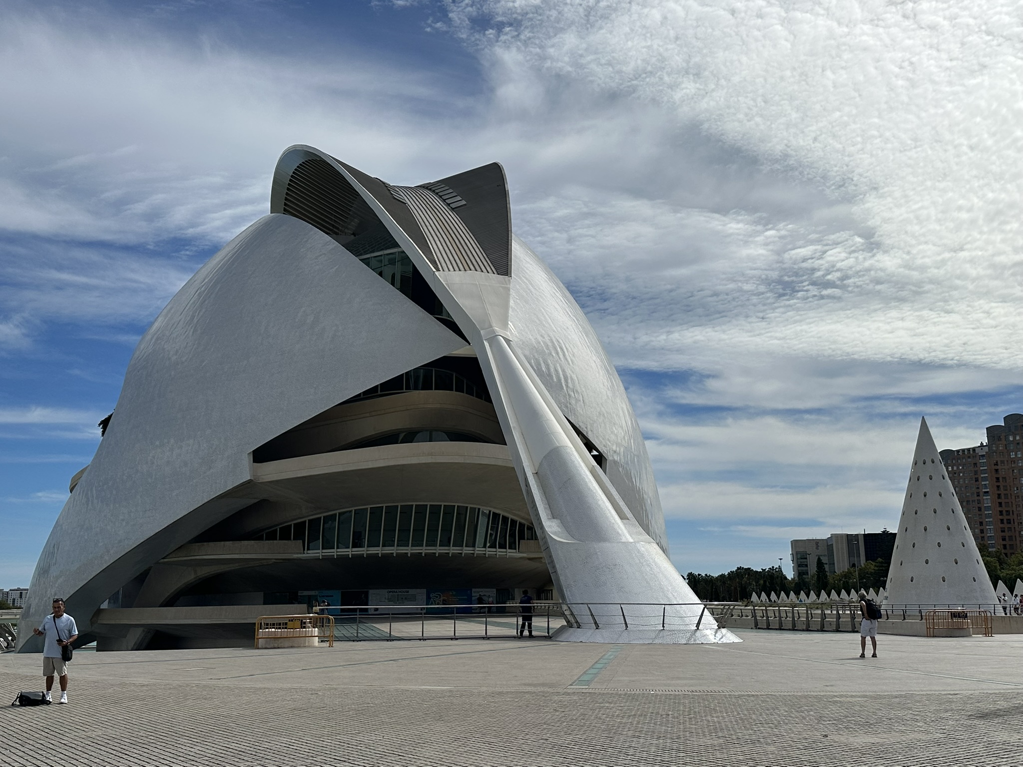 Palacio de las artes en Valencia