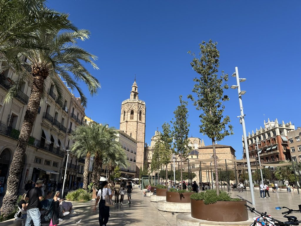 Plaza de la Reina en Valencia