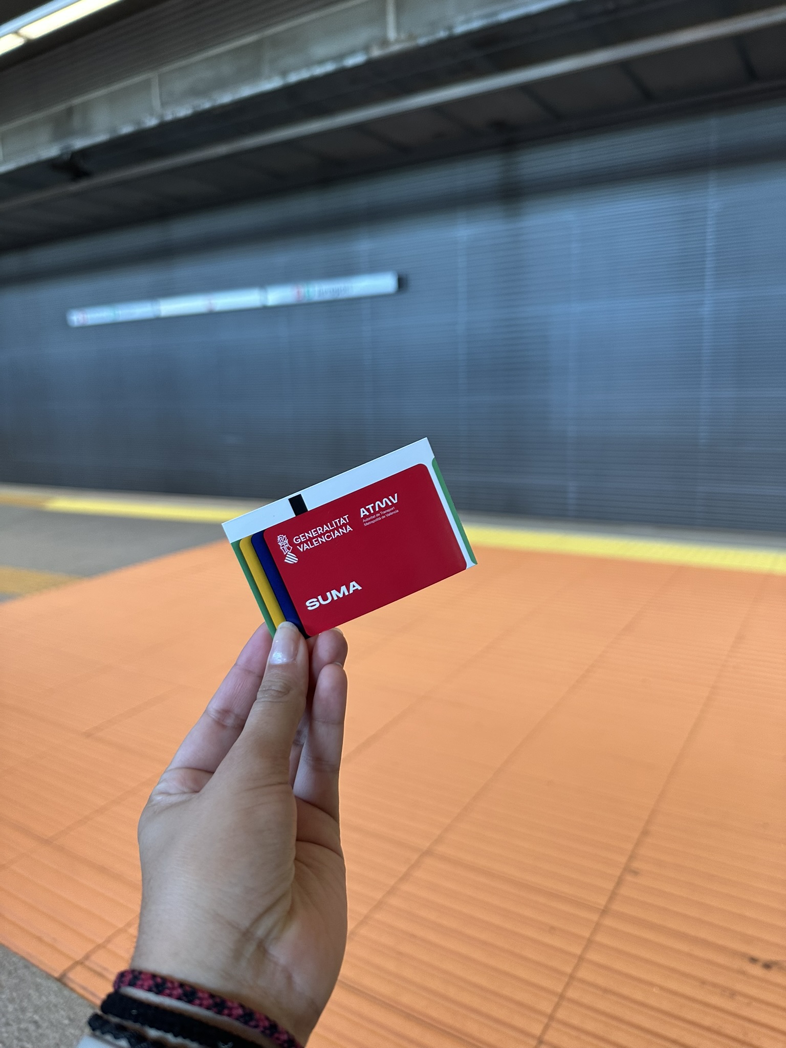 Ticket transporte público en Valencia