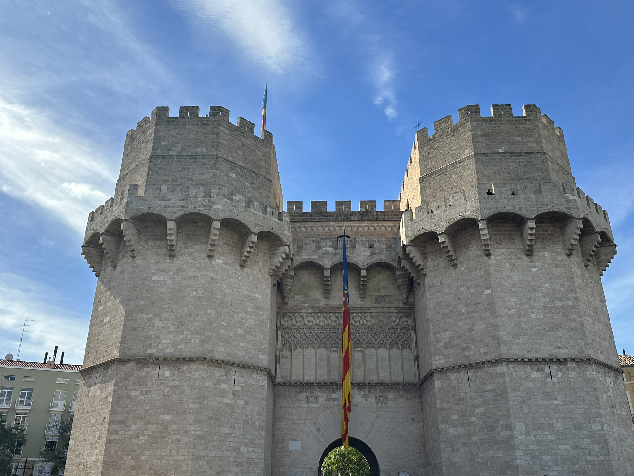 Torre de Serranos en Valencia